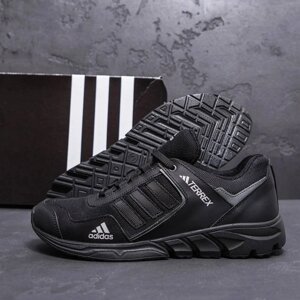 Чоловічі літні кросівки сітка Adidas Climacool А3 чорні