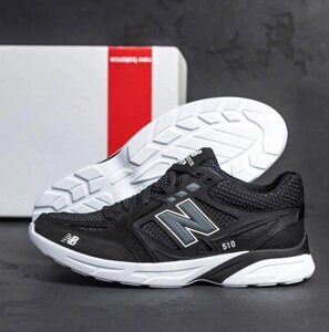 Чоловічі літні кросівки сітка NB5 Classic black чорні