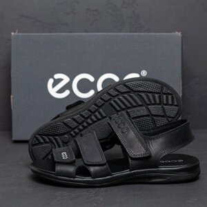Чоловічі шкіряні сандалі E-Series Black 90 чорні