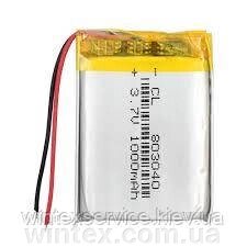 Акумулятор 3.7V 1000mAh (803040) від компанії Сервісний центр WINTEX - фото 1