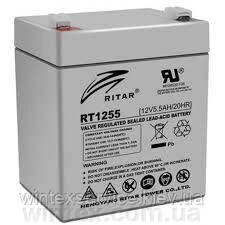 Акумулятор RITAR RT1255, 12V 5.5 Ah від компанії Сервісний центр WINTEX - фото 1