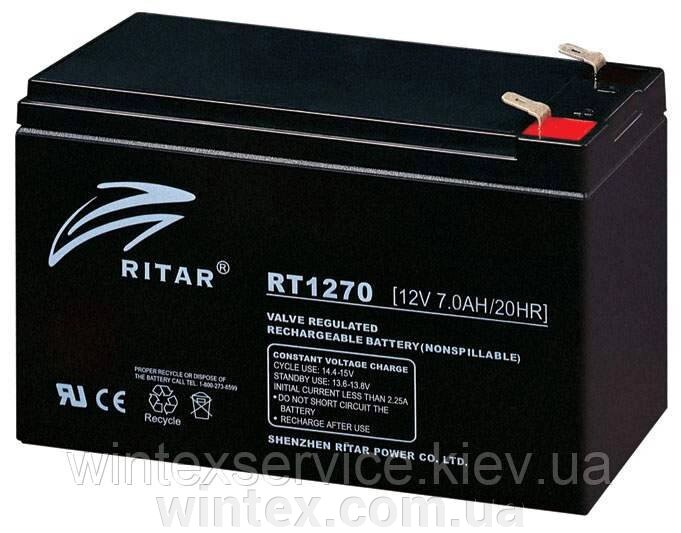 Акумулятор Ritar RT1270 від компанії Сервісний центр WINTEX - фото 1