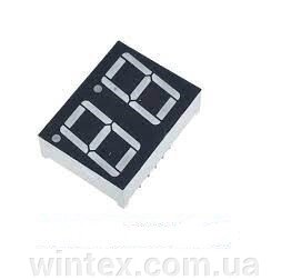 Дисплей 0.56inch LED display 7 Segment 2bit червоний, загальний анод (5621BS-1 412) від компанії Сервісний центр WINTEX - фото 1