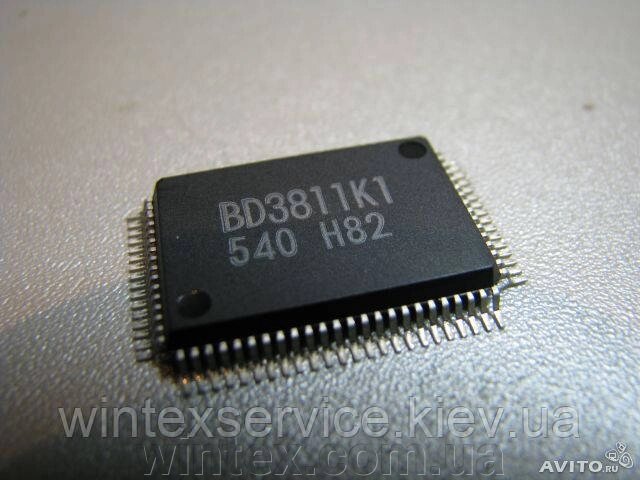 Мікросхема BD3811K1 QFP80 від компанії Сервісний центр WINTEX - фото 1
