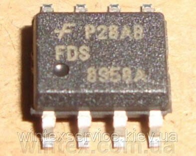 Мікросхема FDS8958A від компанії Сервісний центр WINTEX - фото 1