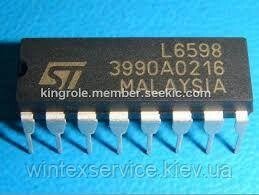 Мікросхема L6598 DIP16 від компанії Сервісний центр WINTEX - фото 1