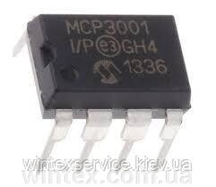 Мікросхема MCP3001-I/P від компанії Сервісний центр WINTEX - фото 1