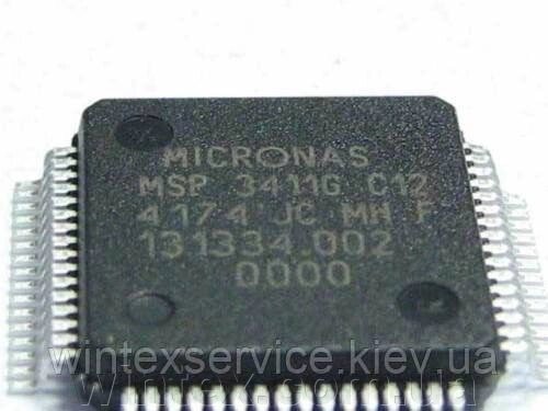 Мікросхема MSP3411G A2 Демонтаж від компанії Сервісний центр WINTEX - фото 1