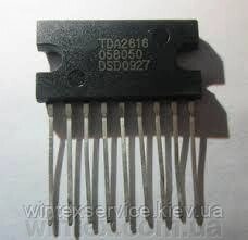 Мікросхема TDA2616 УНЧ 10+10 Вт від компанії Сервісний центр WINTEX - фото 1