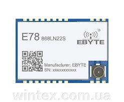 Модуль Ebyte E78-868LN22S (6601) ASR6601 868MHz  22dBm 5.6km від компанії Сервісний центр WINTEX - фото 1