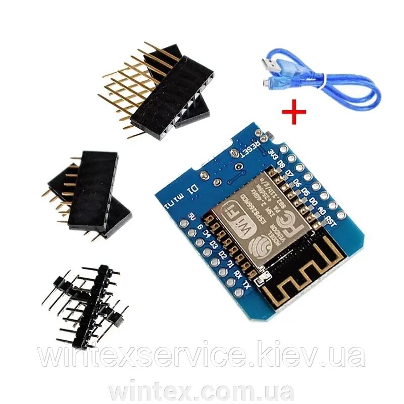 Модуль WI-FI node MCU CH340+ ESP12E від компанії Сервісний центр WINTEX - фото 1