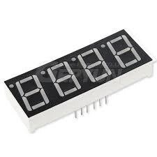 Дисплей 0.56inch LED display 7 Segment 4bit червоний, загальний анод