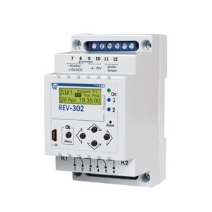 Модуль багатофункційне реле часу REV-302
