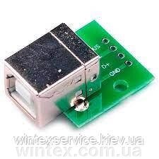 Плата-адаптер USB В-type (female) — DIP від компанії Сервісний центр WINTEX - фото 1