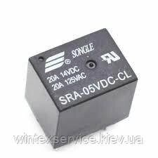 Реле SRA-05VDC-CL (5PIN) 5V 20A