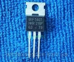 Транзистор IRF1407 75V 130A TO-220 від компанії Сервісний центр WINTEX - фото 1