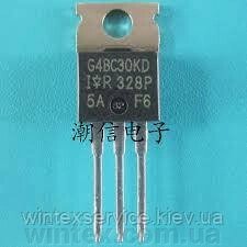 Транзистор IRG4BC30KD 16A 600V TO-220 від компанії Сервісний центр WINTEX - фото 1