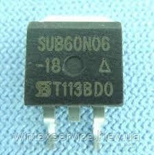 Транзистор SUB60N06 від компанії Сервісний центр WINTEX - фото 1