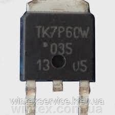 Транзистор TK7P60W TO-252 від компанії Сервісний центр WINTEX - фото 1