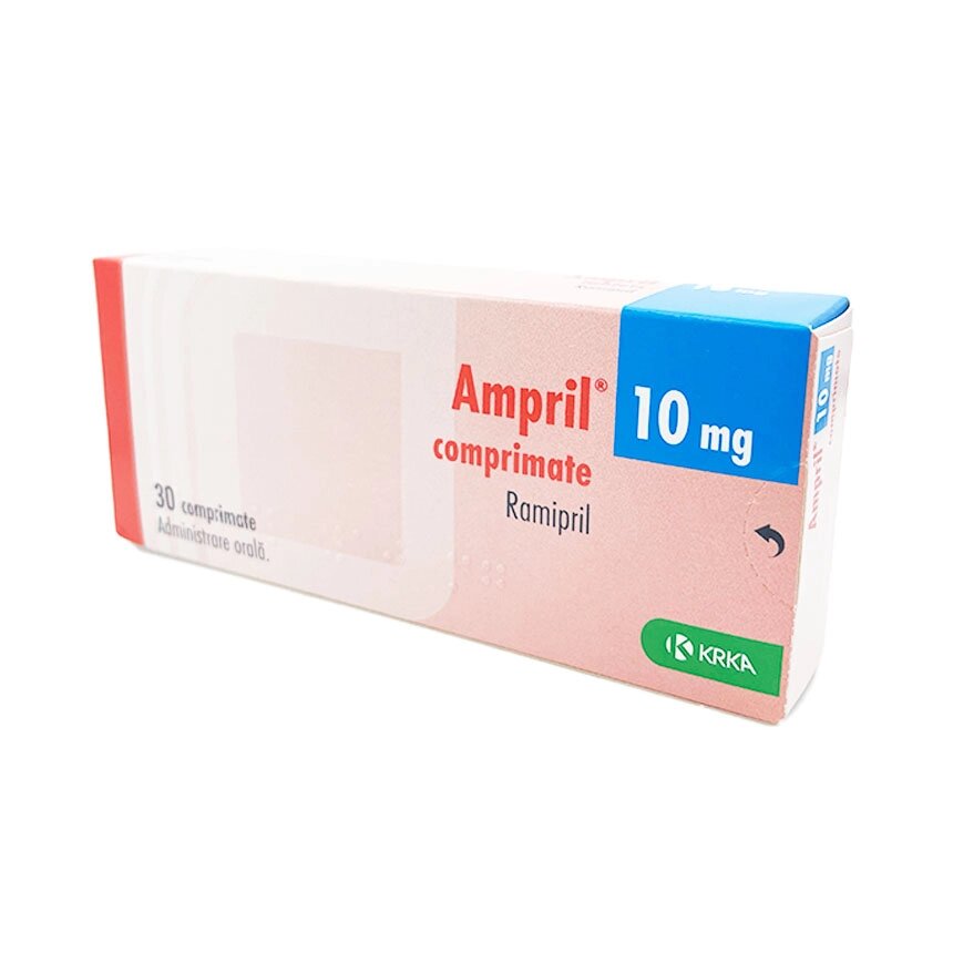 Амприл 10 мг, 30 таб від компанії Інтернет-аптека "Євроаптека" - фото 1