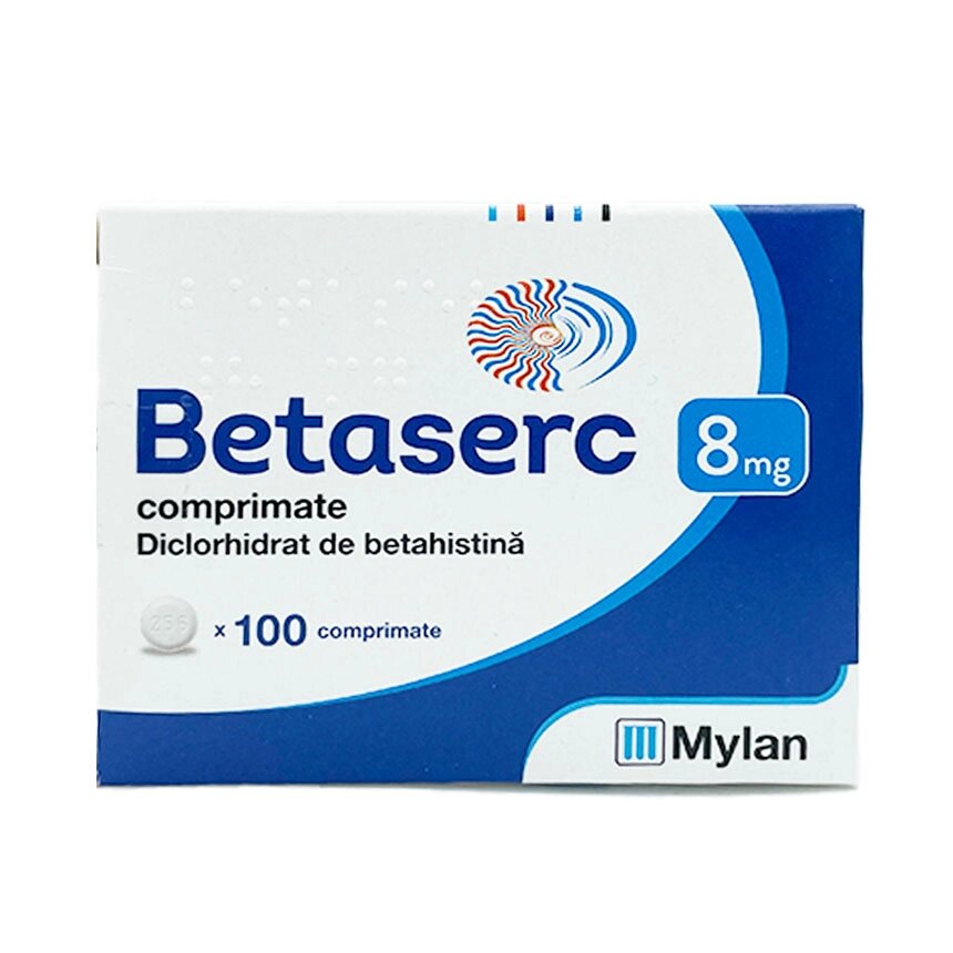 Бетасерк 8 мг, 60 таб від компанії Інтернет-аптека "Євроаптека" - фото 1