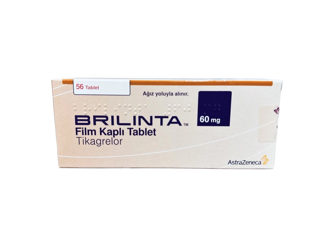 Брілінта 60 мг №56 від компанії Інтернет-аптека "Євроаптека" - фото 1