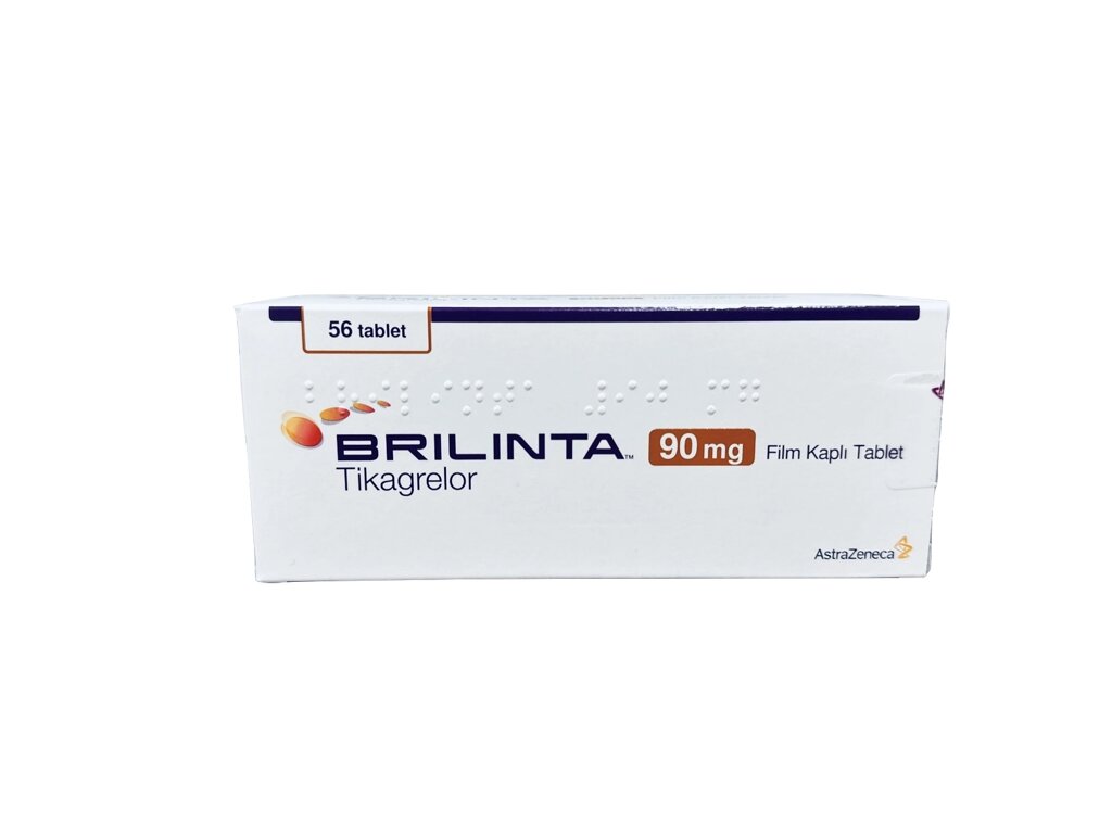 Брілінта 90 мг №56 від компанії Інтернет-аптека "Євроаптека" - фото 1
