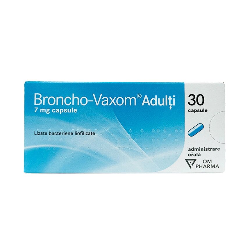 Бронхо-Ваксом дорослі 7 мг, 30 капсул від компанії Інтернет-аптека "Євроаптека" - фото 1