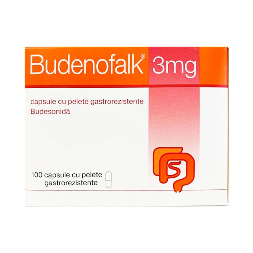 Буденофальк 3 мг 50 капс (5 блістерів) від компанії Інтернет-аптека "Євроаптека" - фото 1