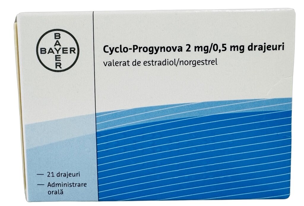 Цикло-Прогінова 2мг+2мг/0.5мг, 21таб від компанії Інтернет-аптека "Євроаптека" - фото 1