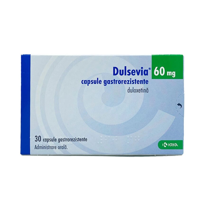 Дулсевіа 60 мг 30 капс (Дулоксетин) від компанії Інтернет-аптека "Євроаптека" - фото 1