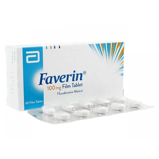 Феварин (Фаверин) 100 мг 30 табл (Турция) от компании Интернет-аптека "Евроаптека" - фото 1