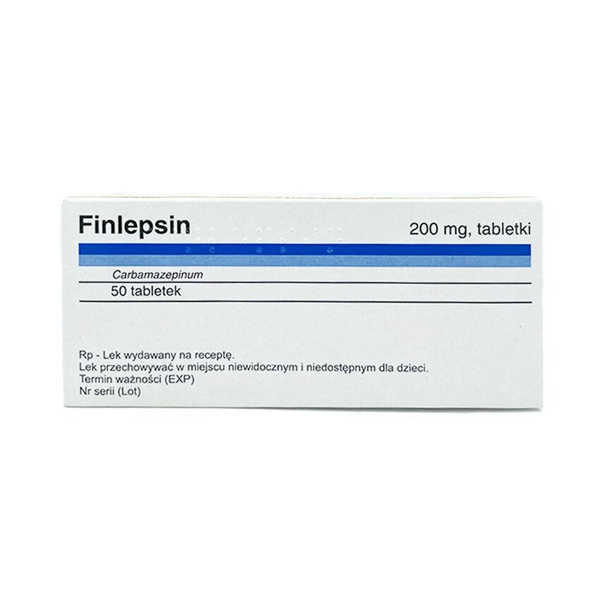 Фінлепсин 200 мг 50 таб від компанії Інтернет-аптека "Євроаптека" - фото 1