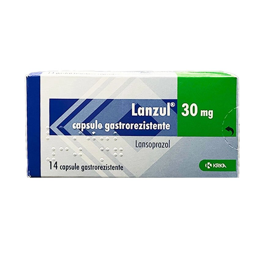 Ланзол 30 мг №14 від компанії Інтернет-аптека "Євроаптека" - фото 1