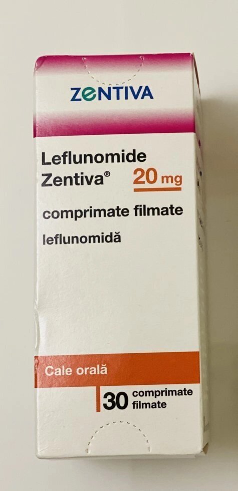 Лефлуномід 20 мг №30 від компанії Інтернет-аптека "Євроаптека" - фото 1