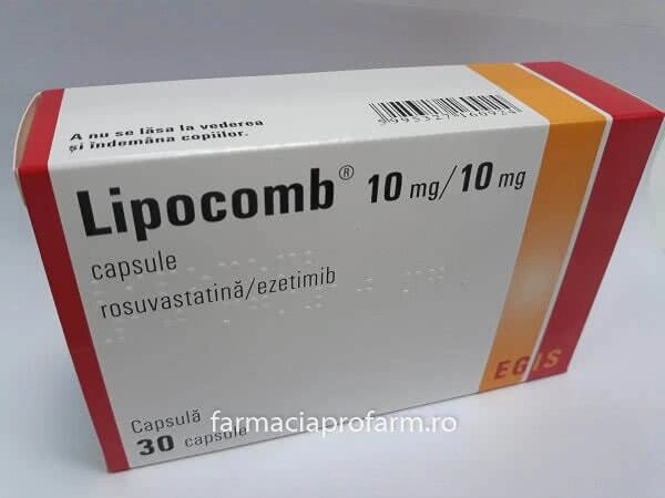 Ліпокомб (Розуліп плюс) 10 мг/10 мг №30 від компанії Інтернет-аптека "Євроаптека" - фото 1