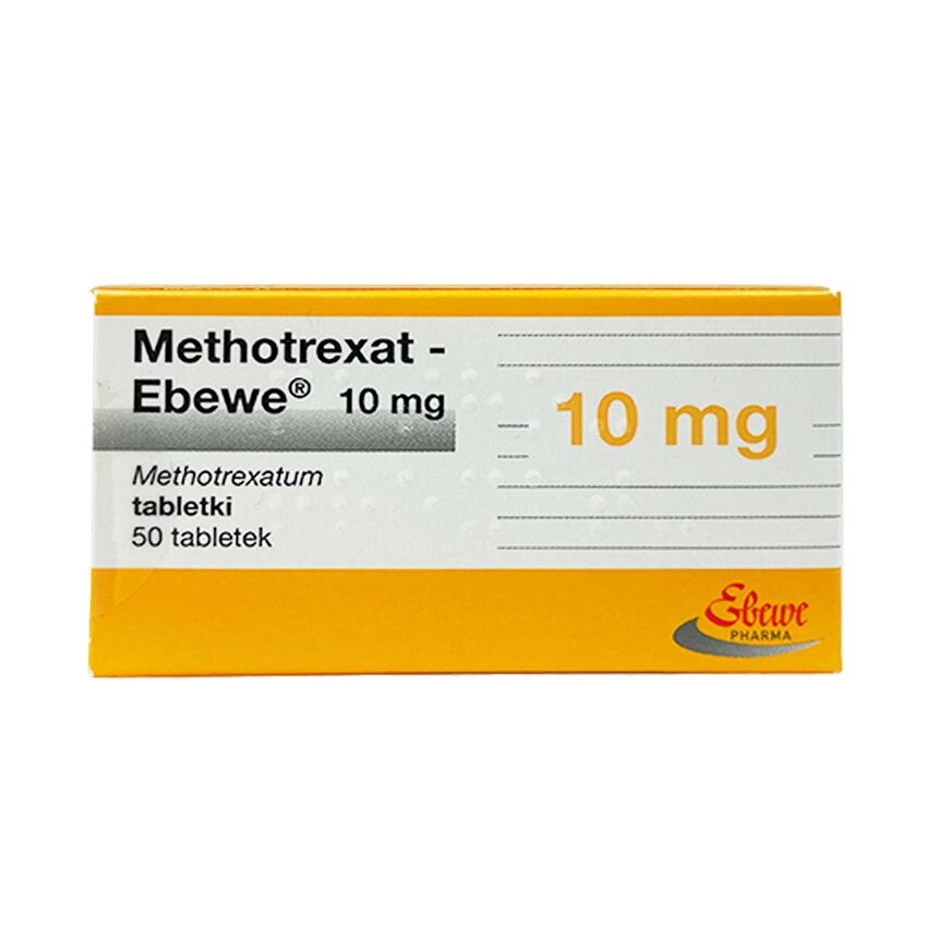 Метотрексат Ебеве 10 мг, 50 табл. від компанії Інтернет-аптека "Євроаптека" - фото 1