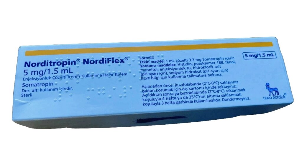 Нордітропін норділет 5 мг/1.5 мл, 1.5 мл, №1 від компанії Інтернет-аптека "Євроаптека" - фото 1