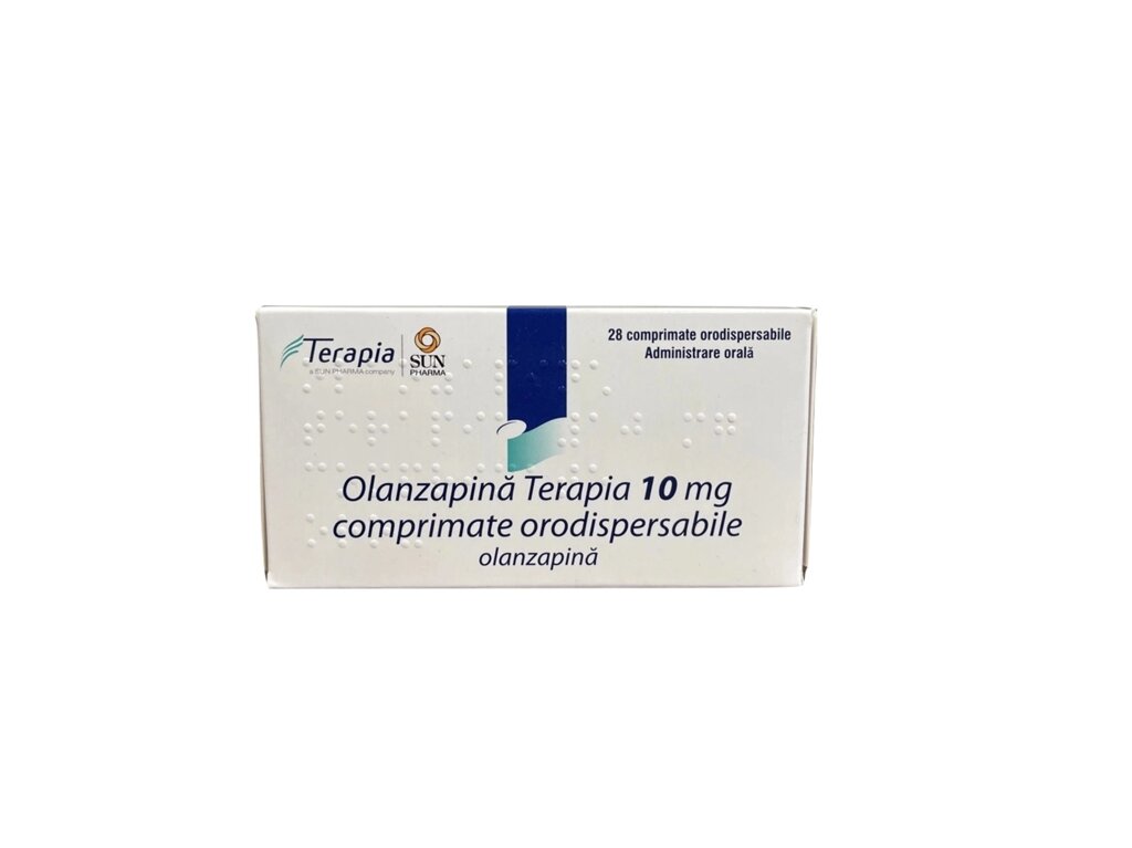 Оланзапін 10 мг 28 табл (Терапія) від компанії Інтернет-аптека "Євроаптека" - фото 1