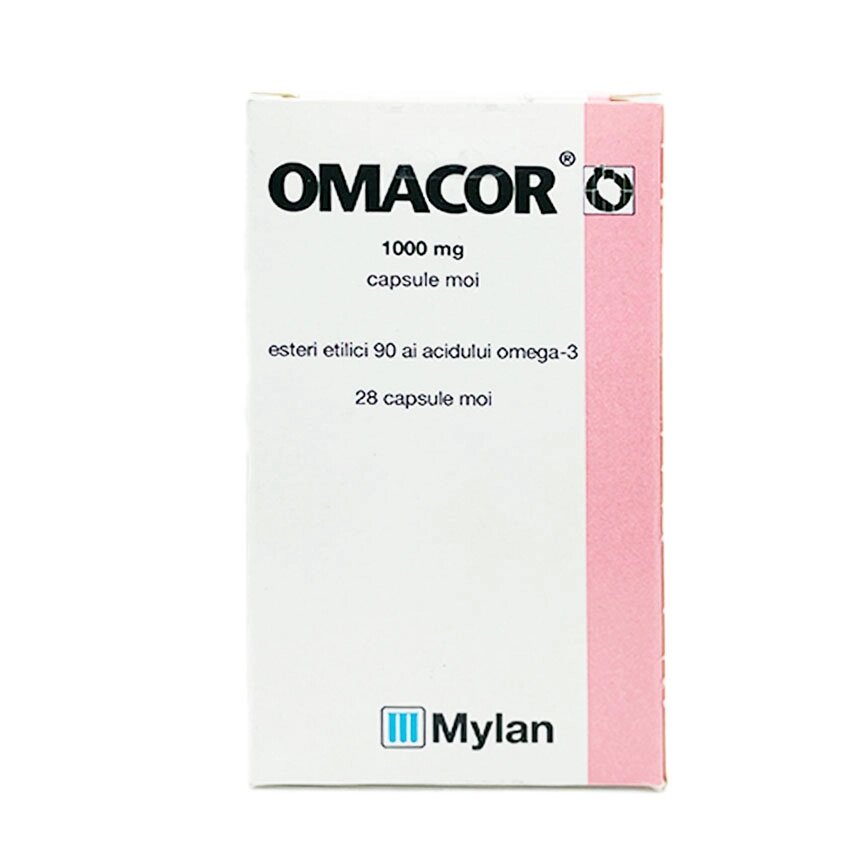 Омакор 1000 мг, 28 капсул від компанії Інтернет-аптека "Євроаптека" - фото 1