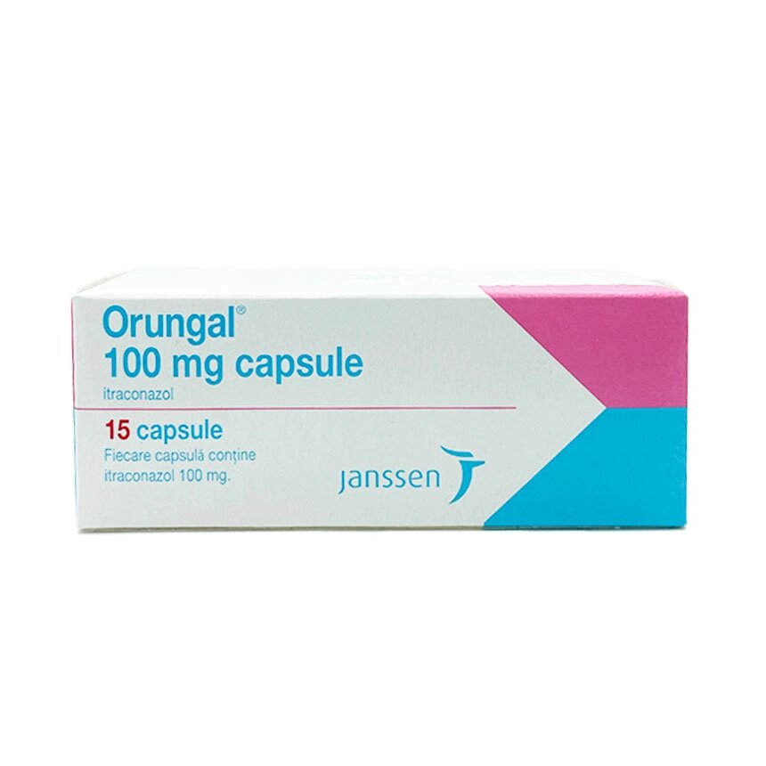 Орунгал 100 мг, 15 капсул від компанії Інтернет-аптека "Євроаптека" - фото 1