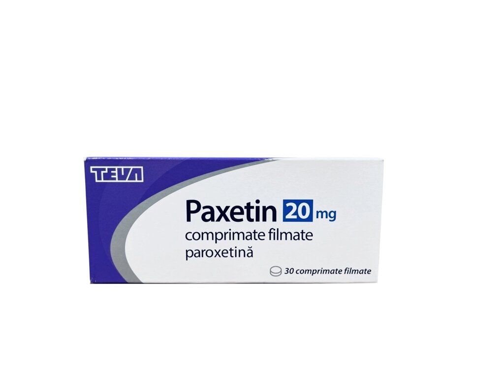Паксетин 20 мг, 30 табл від компанії Інтернет-аптека "Євроаптека" - фото 1