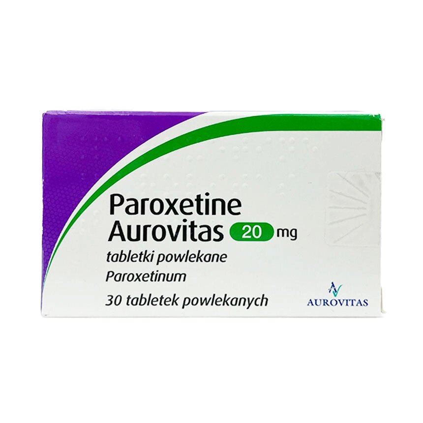 Пароксетин 20 мг, 30 табл від компанії Інтернет-аптека "Євроаптека" - фото 1