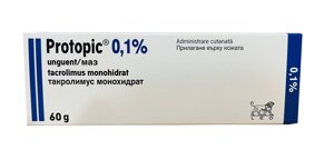 Протопик 0,1% 60 г туба