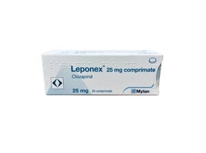 Лепонекс 25 мг №50