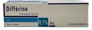 Діфферин, гель 0.1% 30 г. Франція