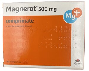 Магнерот 500 мг №100