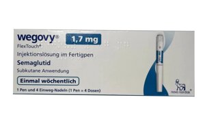 Вегови 1,7 мг №1