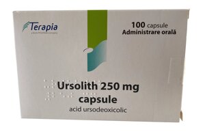 Урсоліт 250 мг 100 капс (аналог Урсофальку)