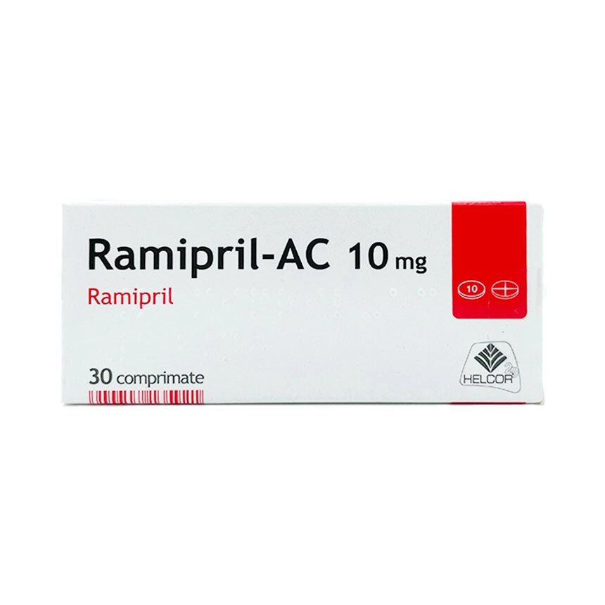 Раміприл АС 10 мг, 30 табл від компанії Інтернет-аптека "Євроаптека" - фото 1